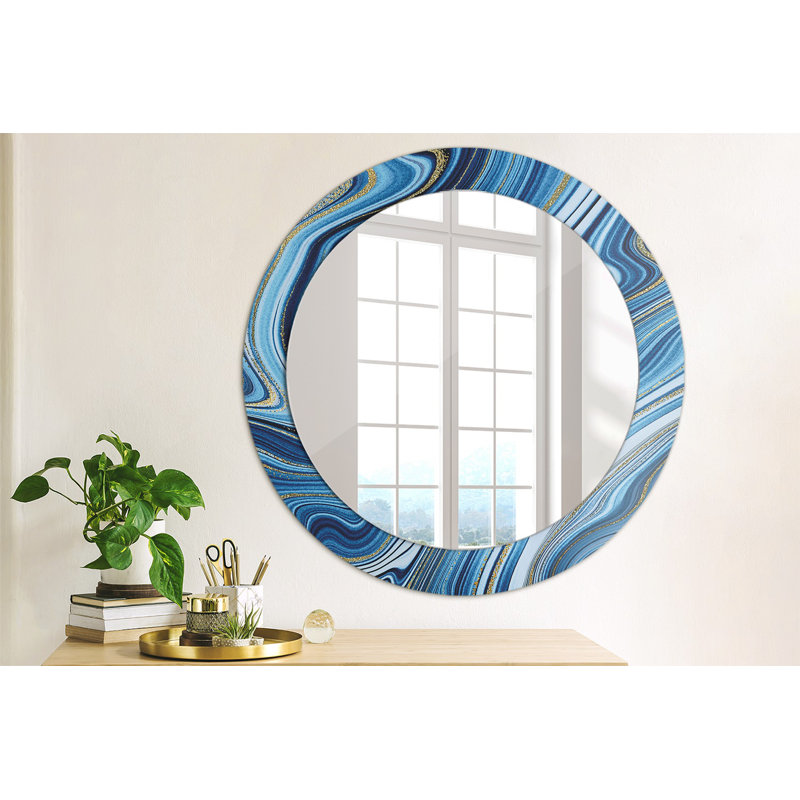 Huldar Glass Flat Wall Mirror