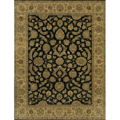 Tapis noir / vert clair Gvidas