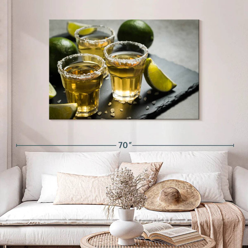 Yarlin Mexican Tequila Drinks, 32" H x 48" W