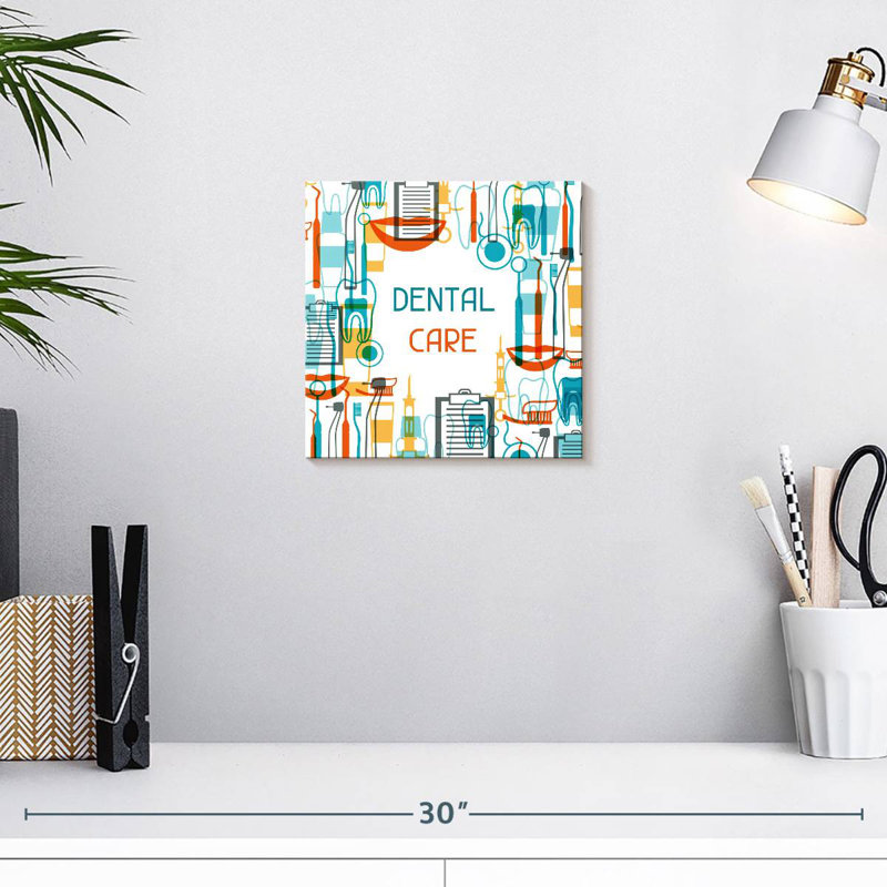 Dental Care Essentials, 10" H x 10" W