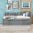 Upholstered Daybed with Trundle and Drawers-2024590967-2024590964