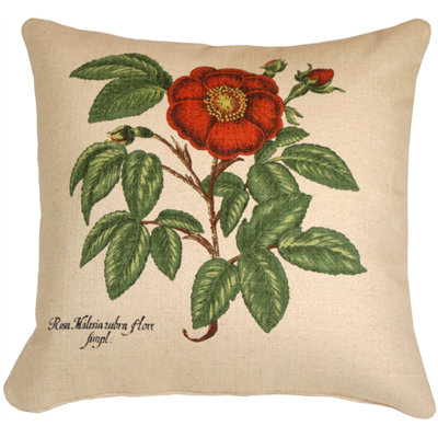  Garden Rose Throw Pillow