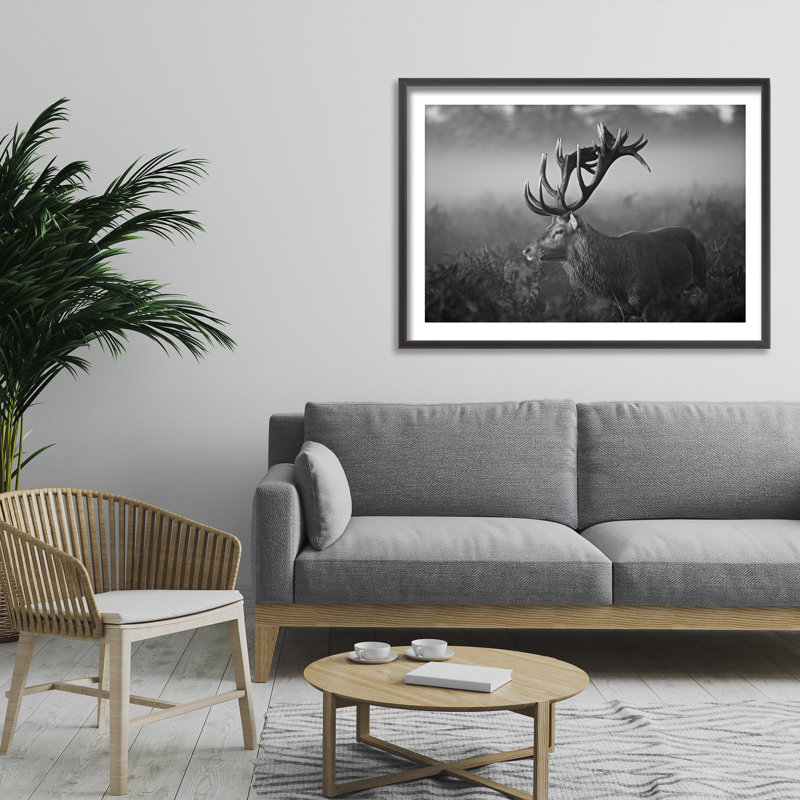 «Sunny Morning» par Robert Fabrowski - reproduction de cadre photo sur bois, L 48 po x H 32 po