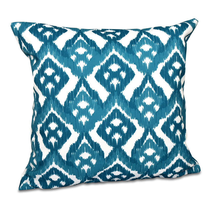 Housse et insert de coussin extérieur d'extérieur, H 20 po x l 20 po, sarcelle