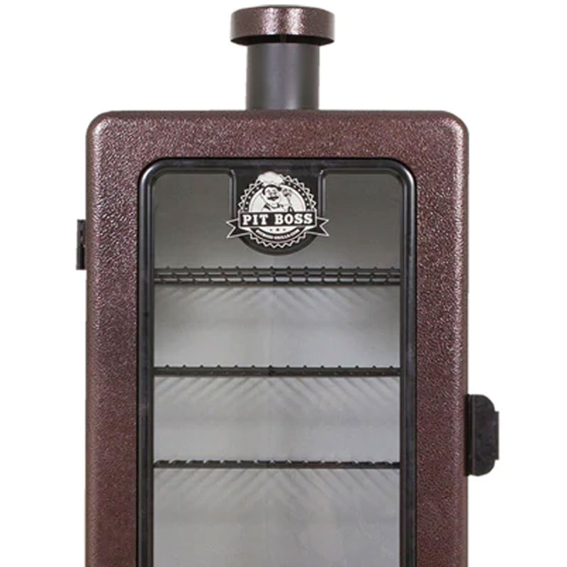Pit Boss Copperhead 3-Series Wood Smoker & 20Lb Classic Blend Hardwood Pellets