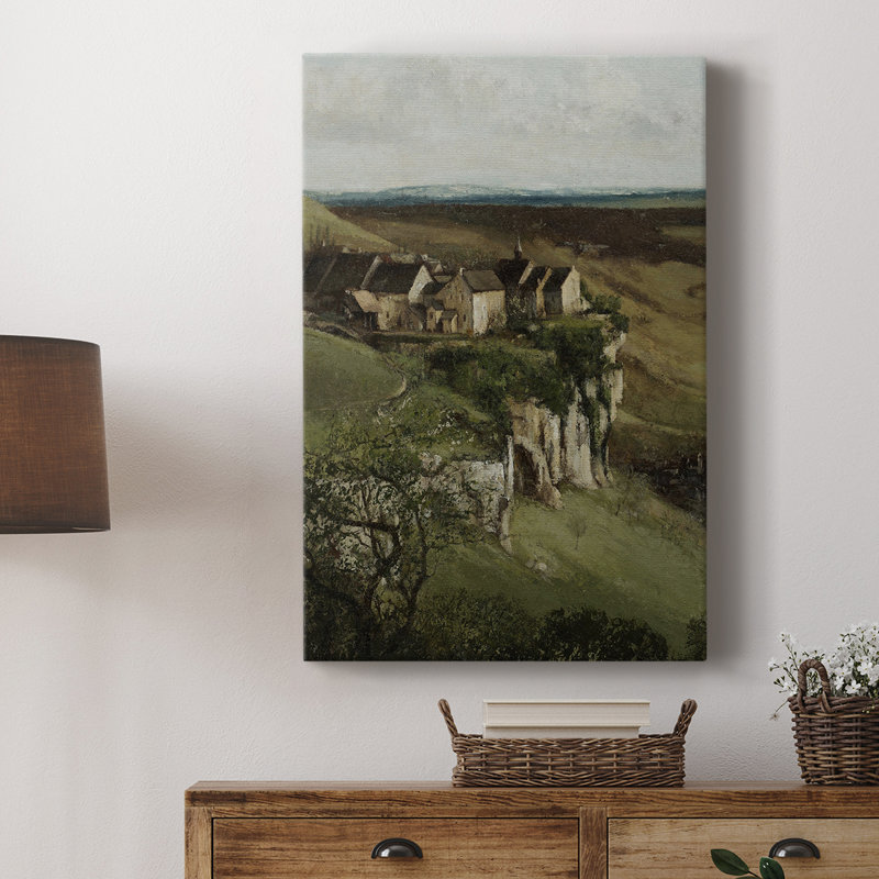 Paysage rétro CC XXXVII - galerie Cavas, H 27 po x l 18 po