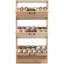 Blisswood 3 Drawer Flip Down Shoe Storage Free Standing Cabinet For Hallway-1329715952
