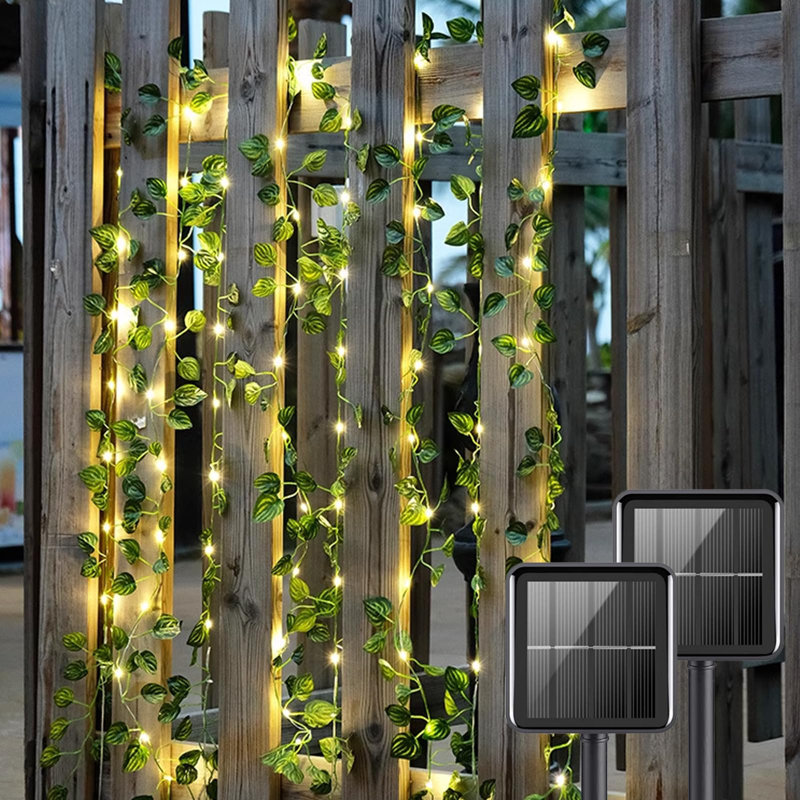 33 Ft Solar Ivy Vines Fairy String Lights