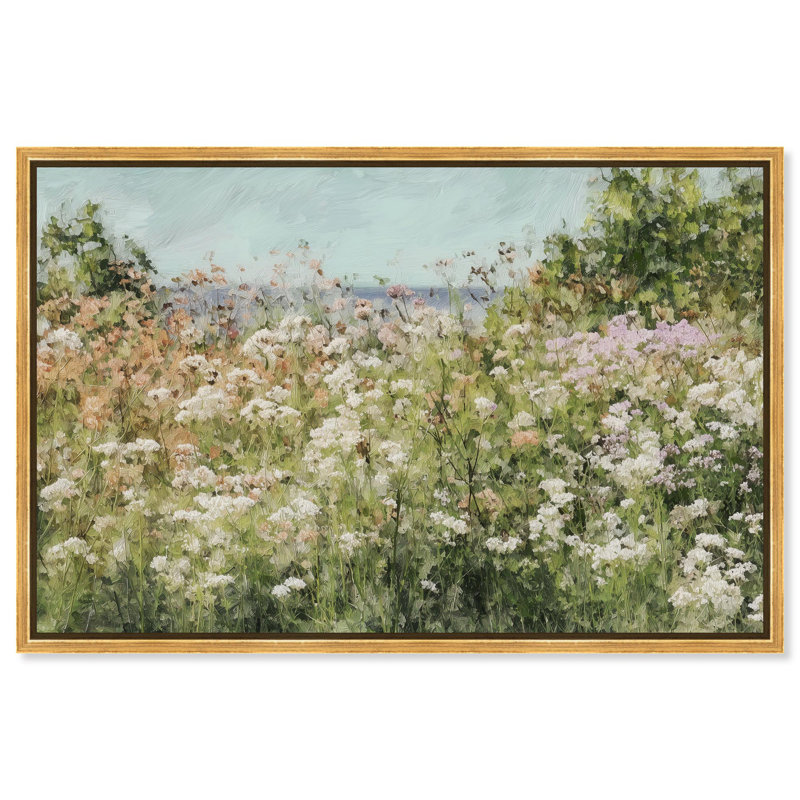 «Field of Dreams», reproduction d'art sur toile par Art Remedy, H 25 po x l 37 po, Cadre doré