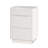 24" Single Bathroom Vanity With Fluted Panel Design And  Ceramic Sink-1108493370