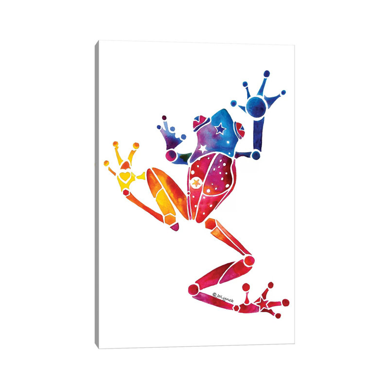 Tree Frog - No Background by Jo Lynch - Wrapped Canvas Gallery-Wrapped Canvas Giclée, 30.48 cm H x 45.72 cm W