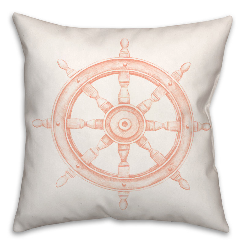 Throw Pillow, Orange
