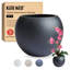 Pot à fleurs globos intérieur / extérieur Kute Nest - noir Tricorn P 12 po (ouverture 7,8 po)-114366456-114366458