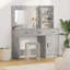 Set Of 2 Engineered Wood Dressing Table-1963368571