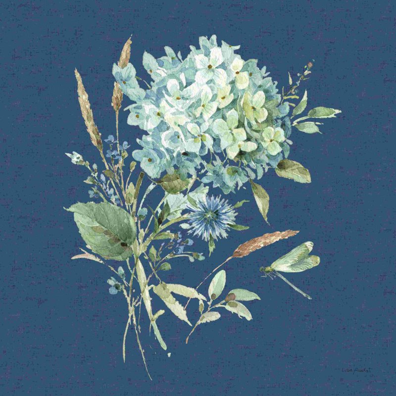 " Bohemian Blue 03B " by Lisa Audit, 30" H x 30" W  