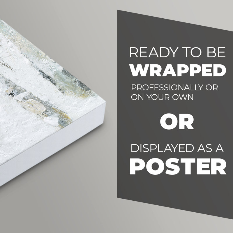 Snowy Birch II -Canvas Print Only - NOT FRAMED, 18" H x 12" W