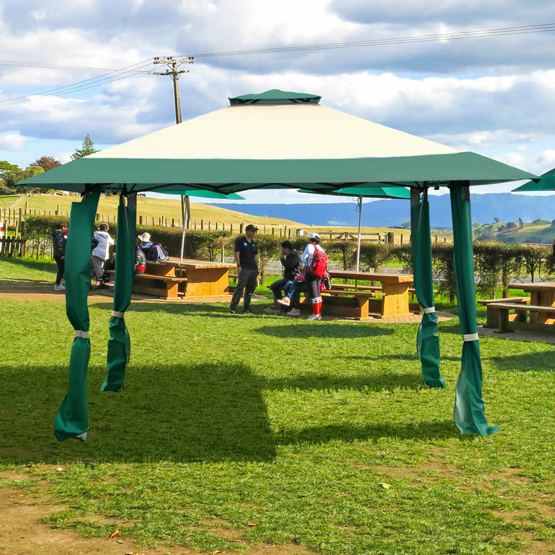 Gallina 3.95m x 3.95m Iron Party Tent
