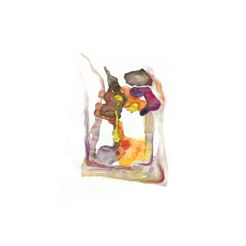 Pebble Gem III par Beverly Fuller - impression, H 32 po x l 24 po x P 1,5 po, Mat
