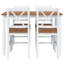 4 - Person Solid Wood Dining Set-16938128
