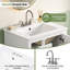 Meuble-lavabo moderne 24 po avec lavabo en céramique-129596440