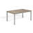 Travira Rectangular Tekwood Outdoor Dining Table-798442225-798442221