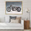 Moto personnalisée sur fond gris - impression sur toile-67364682-67364684