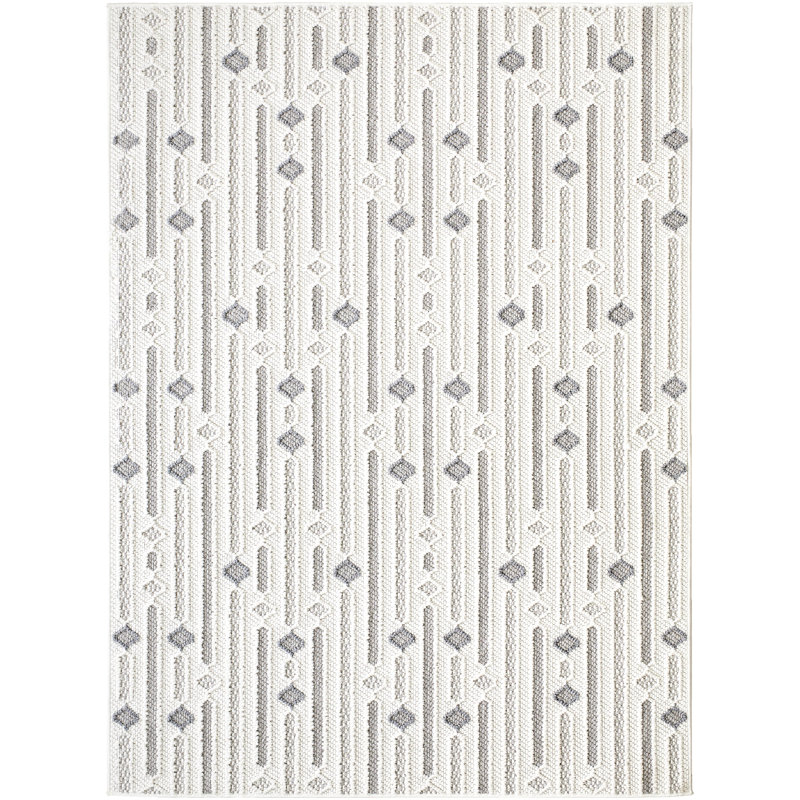 Rissa Striped Indoor Rug, Rectangle 7'10" x 10'
