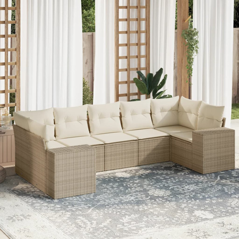 Ensemble de canapé de jardin Vidaxl