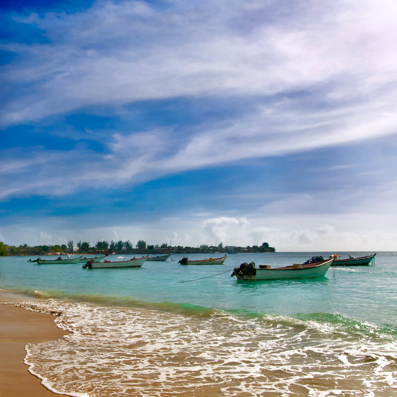 Trinidad And Tobago - Wrapped Canvas Print, 30cm H x 30cm W x 3.8cm D
