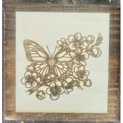 Wall Plaque of Butterfly
