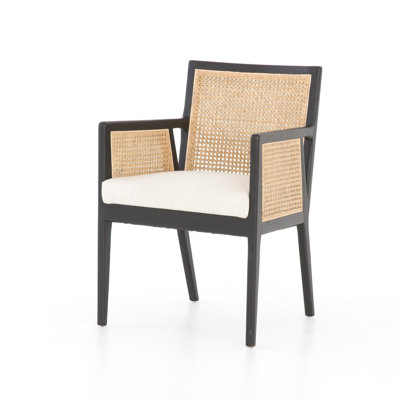 Antonia Savile Flax Dining Arm Chair