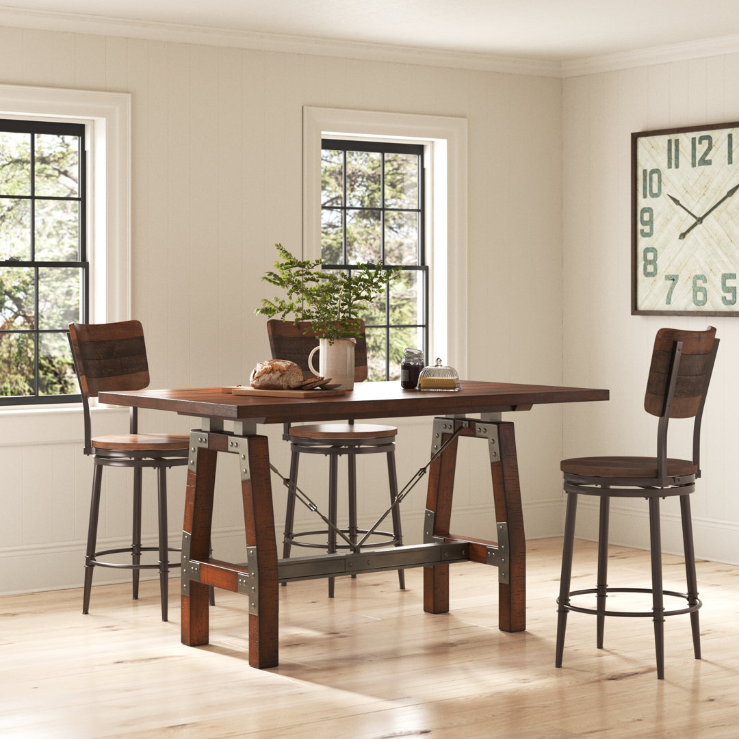 Larnell 36" Trestle Dining Table Wade Logan®