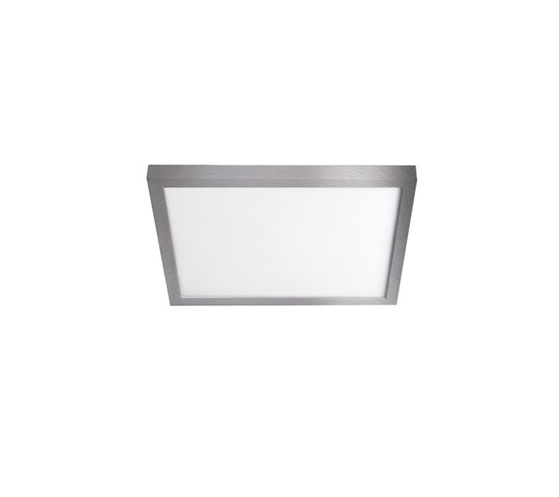 Plafonnier encastré à del 7" 1 lumière, Nickel brossé, 3000 K