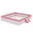 Upholstered Daybed Frame With Fence And Stairs-122526771-122526770
