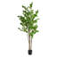 210 cm H Faux Plant in Plastic Freestanding  Planter