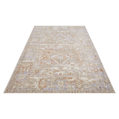 Port Said Cream/Red Indoor/Outdoor Rug