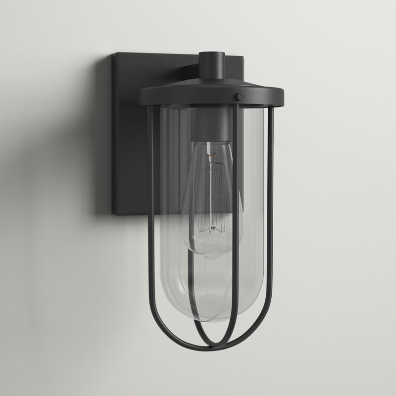 Strake Wall Light, 12" H x 5.75" W x 7.5" D