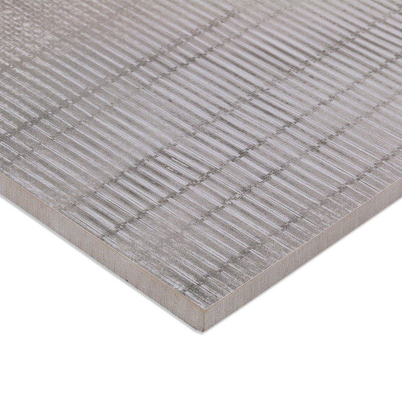 Carreau de porcelaine teck 12 po x 24 po, Fumée
