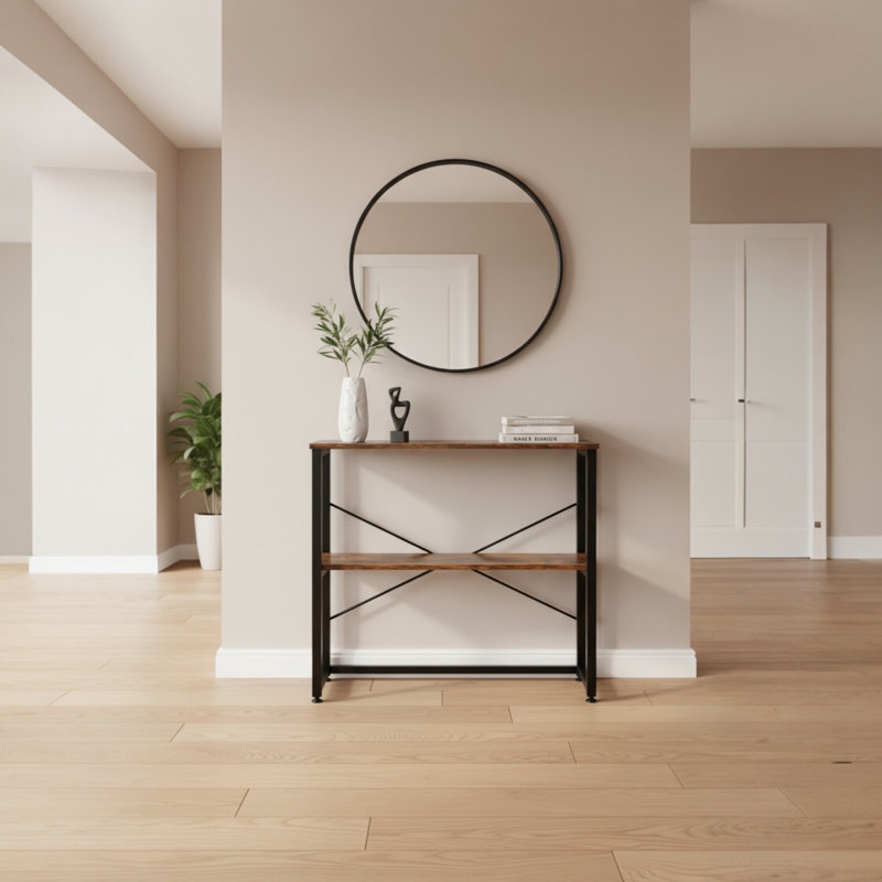 Console 31,7 po, Brun rustique
