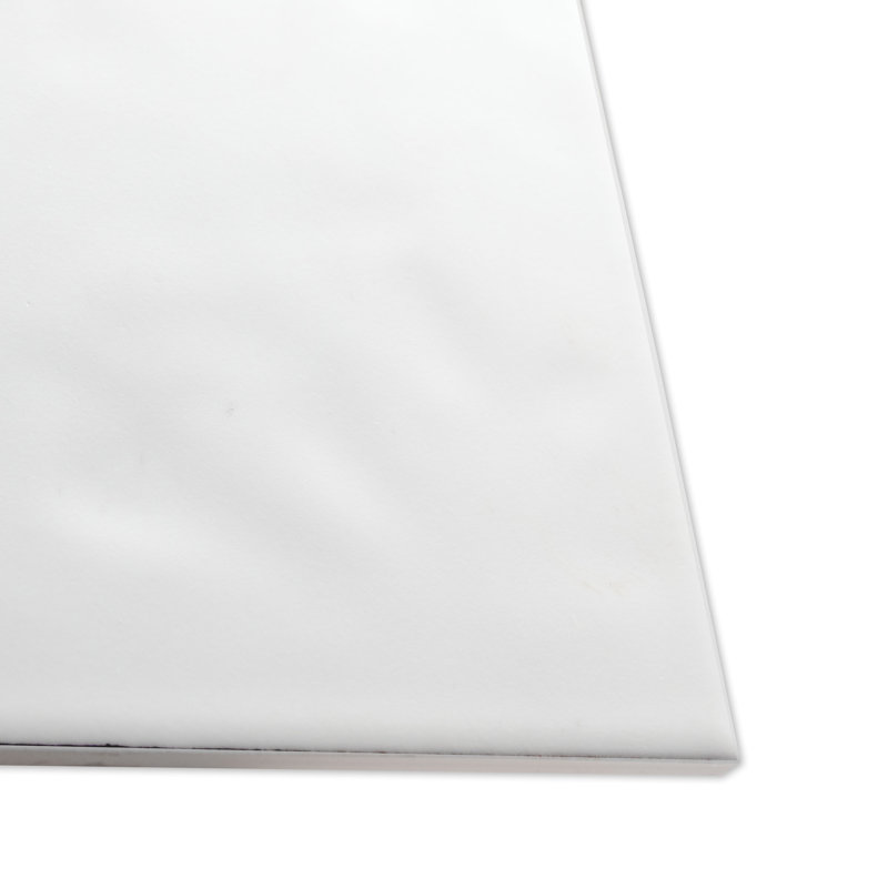 Berta 7-7/8 In. X 7-7/8 In. Ceramic Wall Tile, White