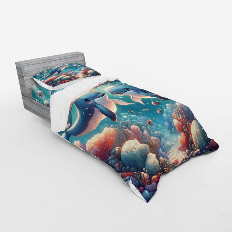 Quilt Set, Twin Extra Long Duvet Cover + 2 Additional Pieces