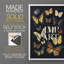 Collectionner Flutter III - reproduction encadrée de qualité supérieure - prête à être accrochée - aucun clou requis - aucun clou requis-727188633-727188708
