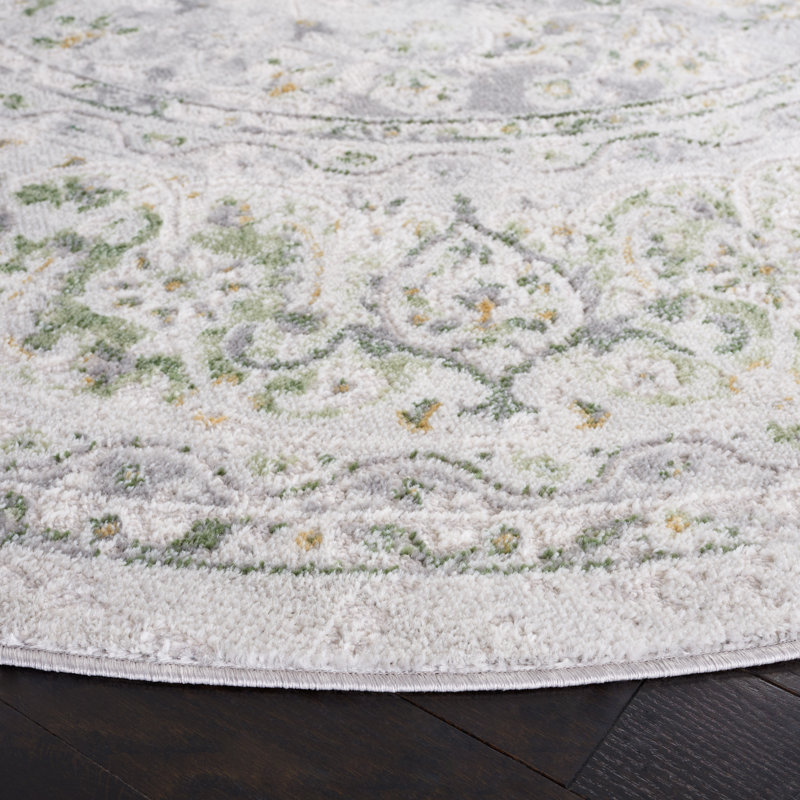 Oriental Area Rug, Round 201 cm