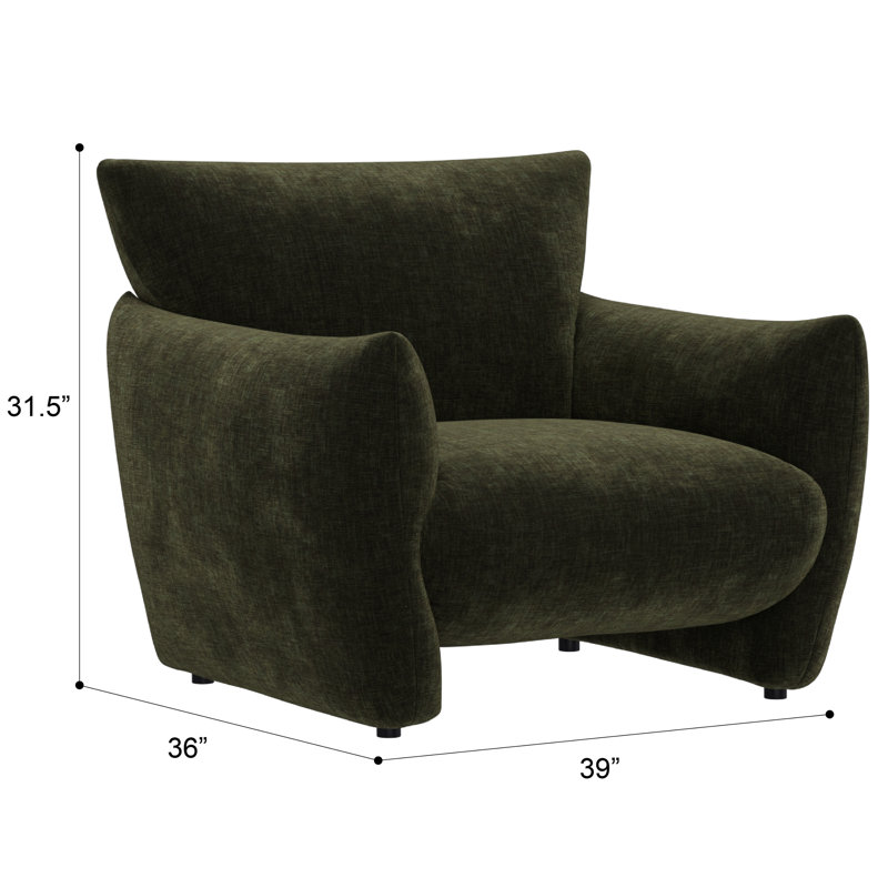 fauteuil d'appoint, Vert