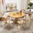 Wishbone Chair Solid Wood Y-Back Dining Chairs-532685676