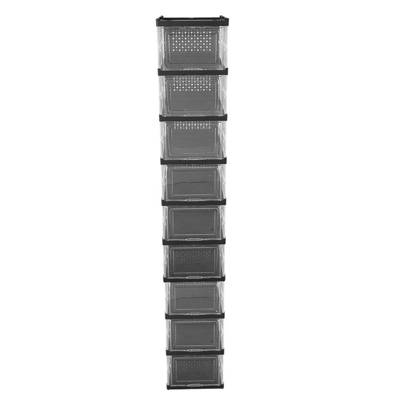 18 Pair Stackable Shoe Rack