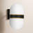 Marie Black 2 - Bulb Outdoor Wall Mount-29649854-29649855