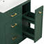 Meuble-lavabo Forest de 30 po au sol, compact pour les petites salles de bain, lavabo en céramique facile, rangement profond, ajustement classique dans la baignoire, trop-plein, matériau robuste-1496372028