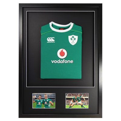 Infant Sports Shirt Display Frame – Double Aperture – Fits Sizes 3–6 Years – Dillan Collection