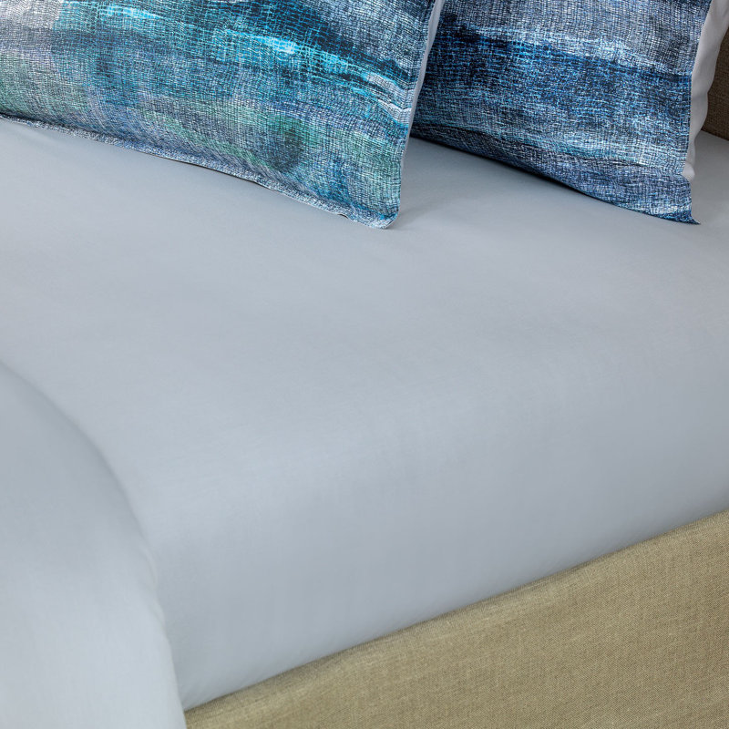 Drap plat 100% coton à densité de tissage 300 fils Normann